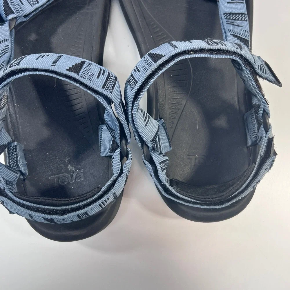 Teva Hurricane XLT2 Mens Gray Black Sport Hiking Sandals Size 13 shoe beach pool